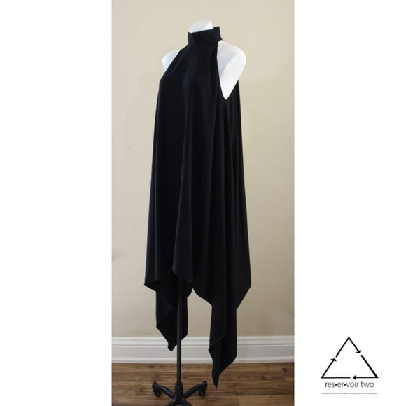 Gareth Pugh Dresses & Skirts - Gareth Pugh Asymmetric Crepe Halterneck Dress